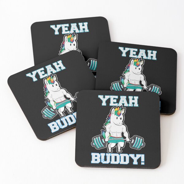 Item preview, YEAH Buddy Unicorn designed and sold by Kuki-shop.