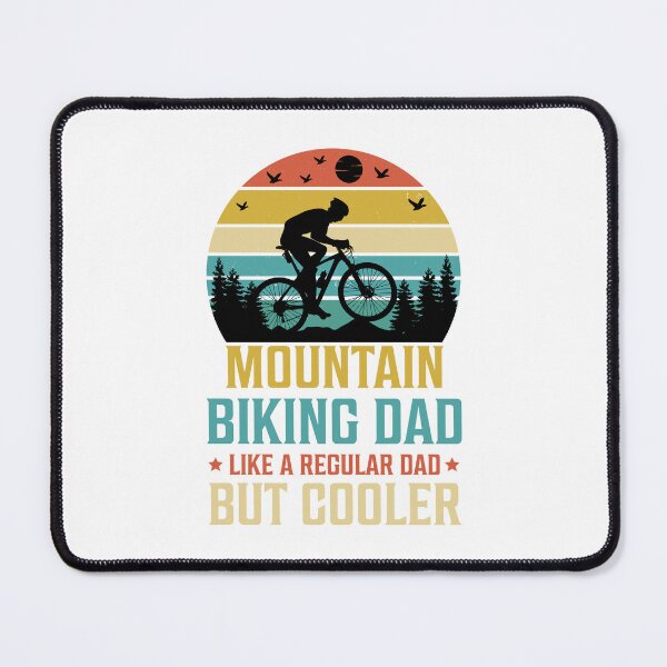Item preview, Mountain Biking Dad - like a regular dad but cooler designed and sold by PlayfulMuse.