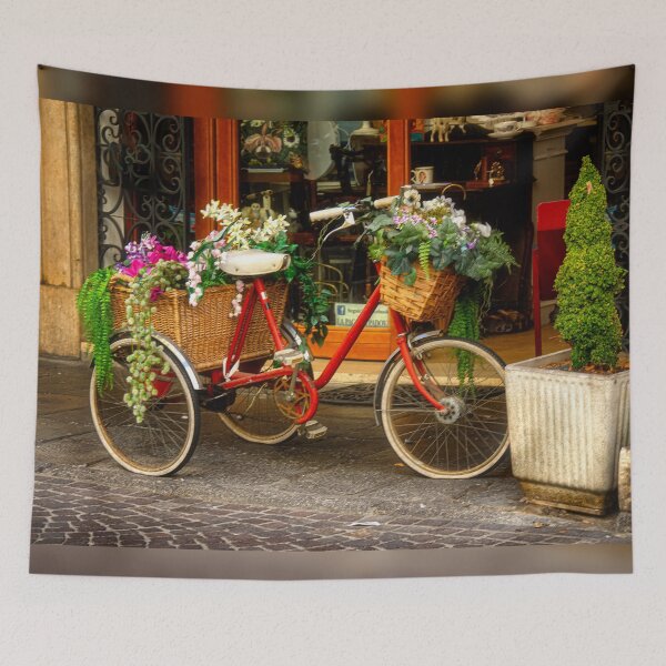 Item preview, The Tricycle and Flowers designed and sold by Kathy Weaver.