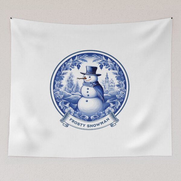Item preview, Stay frosty - Delft blue – Netherlands art- Dutch heritage – Dutch culture - Dutch Windmills designed and sold by JansenGS.