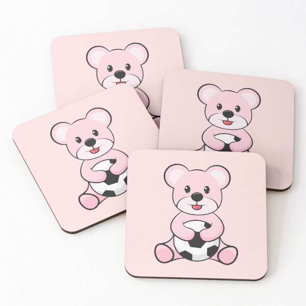 Item preview, Bear Pink Cute designed and sold by NJ-SHOP11.