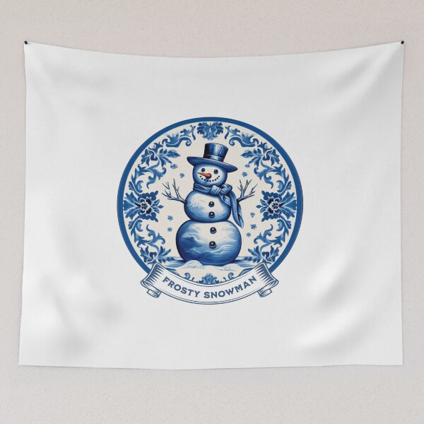 Item preview, Stay frosty - Delft blue – Netherlands art- Dutch heritage – Dutch culture - Dutch Windmills designed and sold by JansenGS.