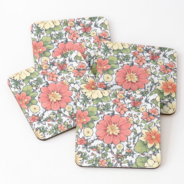 Item preview, Floral design,  floral wallpaper designed and sold by Ev-Mat.