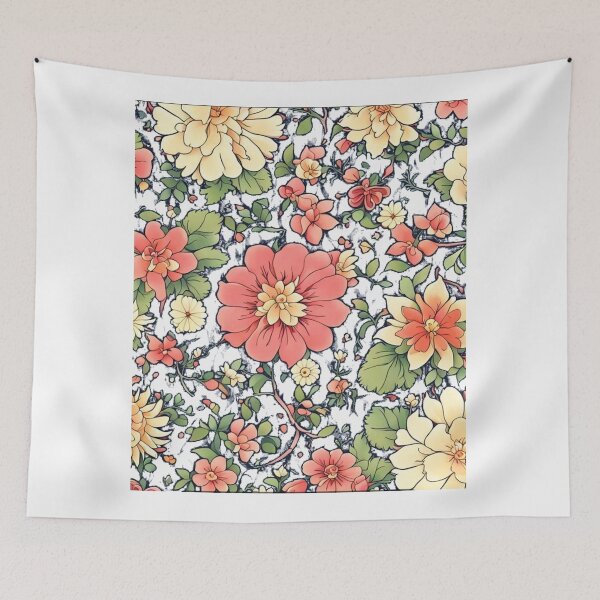 Item preview, Floral design,  floral wallpaper designed and sold by Ev-Mat.