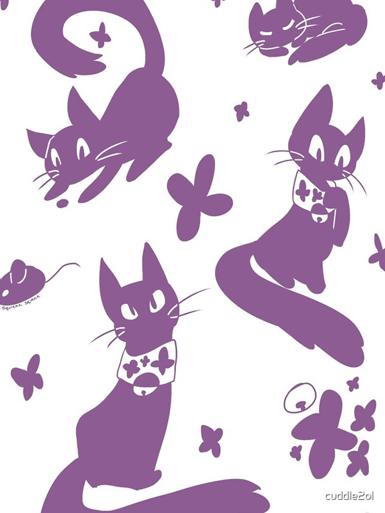 Thumbnail 5 of 5, iPhone Case, Kitty pattern designed and sold by cuddle2ol.