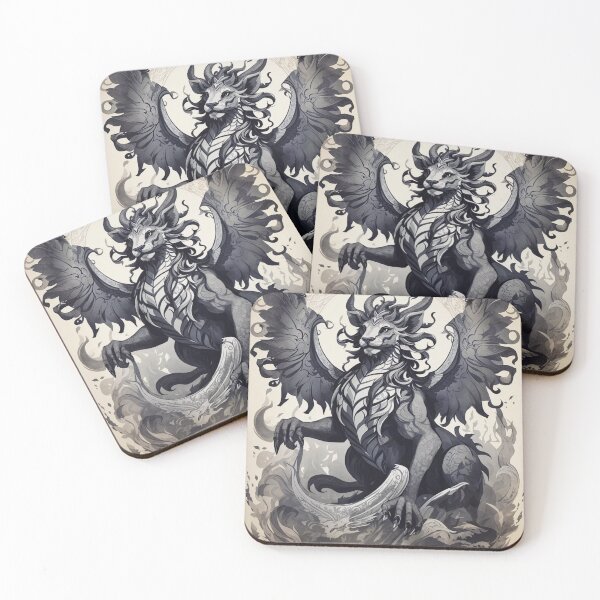 Item preview, Ancient Mythical Beasts B designed and sold by Vitalka-uk.