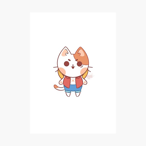 Item preview, Neko Rufy ? designed and sold by mereoart.
