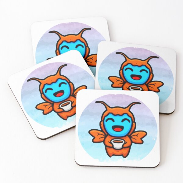 Item preview, Caffeinated Mothman designed and sold by ephemeragrrl.