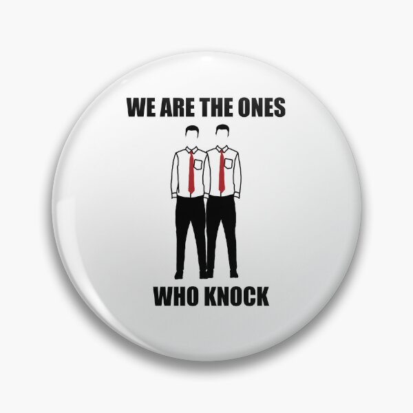 Item preview, Mormons We Are The Ones Who Knock designed and sold by roooft.