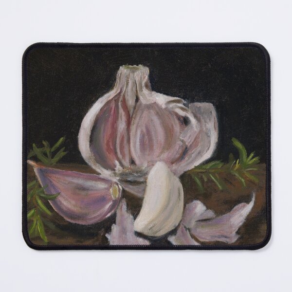Item preview, garlic and rosemary oil paint designed and sold by Astridsart-nl.