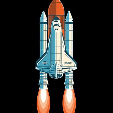 Artwork thumbnail, NASA Space Shuttle by vladocar