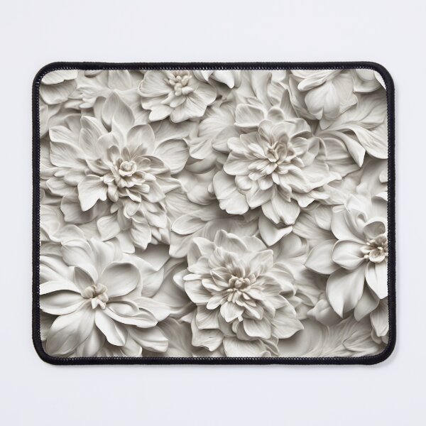 Item preview, floral background with white flowers designed and sold by APHIDAT-TA.
