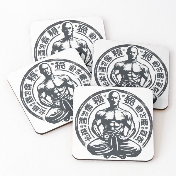 Item preview, Shaolin monk meditation designed and sold by TaevasDesign.