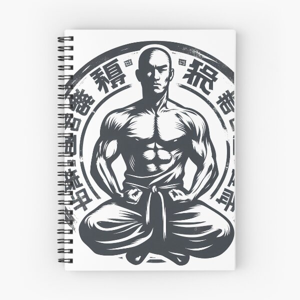 Item preview, Shaolin monk meditation designed and sold by TaevasDesign.