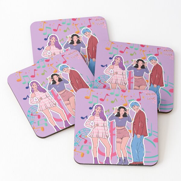Item preview,  Anime LOVE FRIENDS designed and sold by AlonaM.