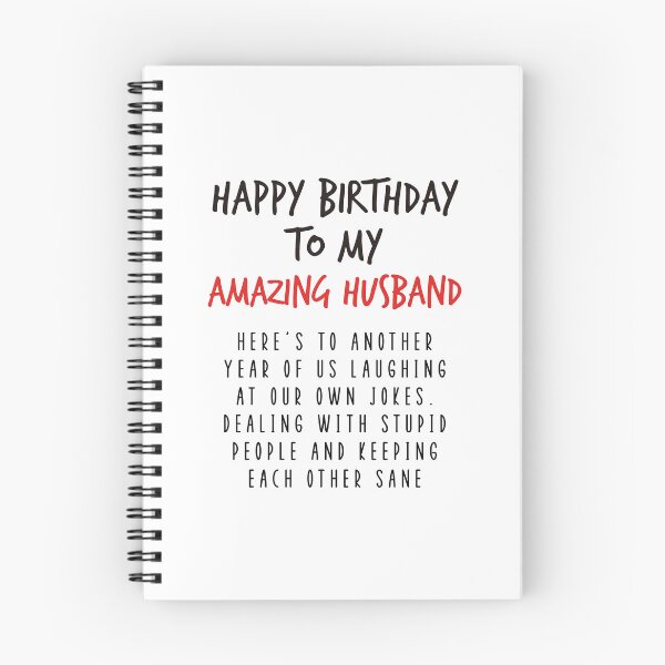 Item preview, Tarjeta de feliz cumpleaños para esposo, divertido regalo de cumpleaños para esposo increíble, esposo de esposa designed and sold by Jesticker.