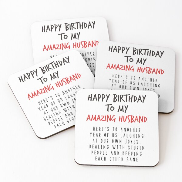 Item preview, Tarjeta de feliz cumpleaños para esposo, divertido regalo de cumpleaños para esposo increíble, esposo de esposa designed and sold by Jesticker.