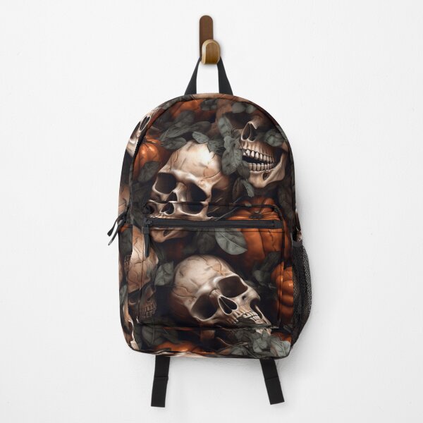 Item preview, Skulls and Pumpkins designed and sold by pinkal.