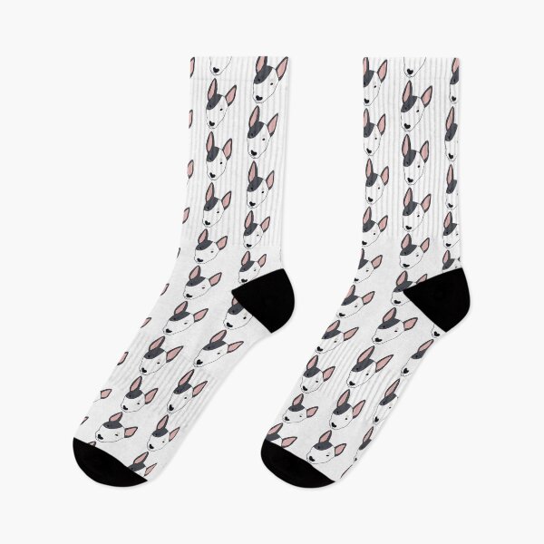 Item preview, Cute bull terrier dog face designed and sold by Yaragold.