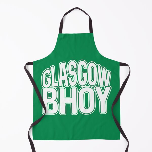 Item preview, GLASGOW BHOY, Glasgow Celtic Football Club White and Green Text Design designed and sold by MacPean.