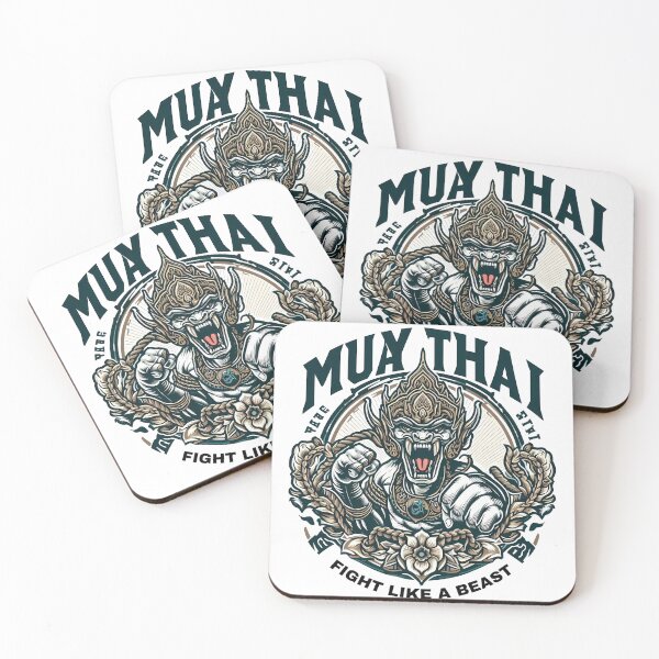 Item preview, Muay Thai fighters designed and sold by TaevasDesign.