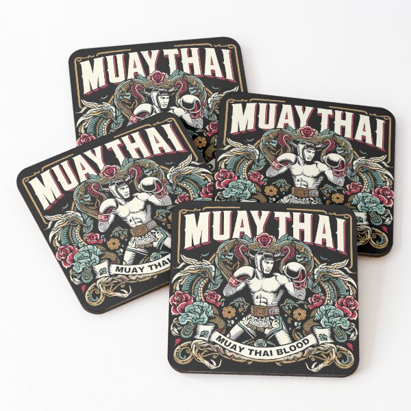 Item preview, Muay Thai fighters designed and sold by TaevasDesign.