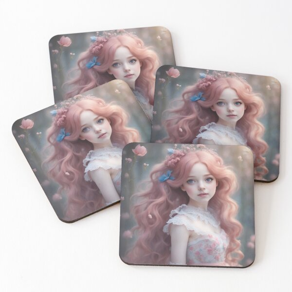 Item preview, Fair tale inspired red hair designed and sold by WaryTales.