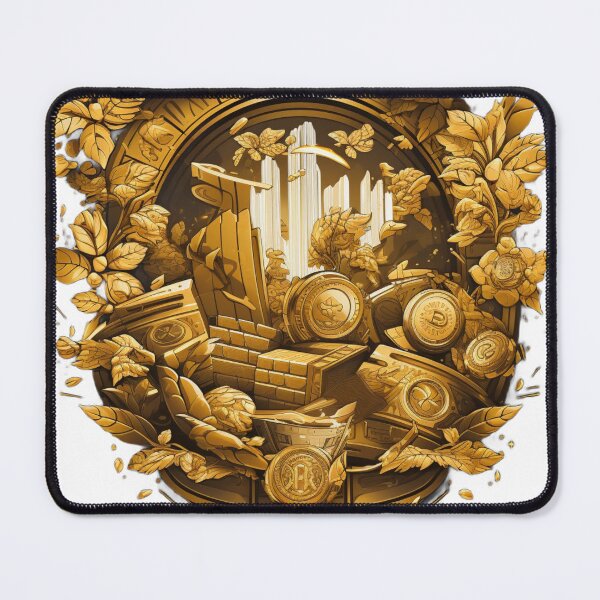 Item preview, Gold Empower Success Emblem Coat of Arms Prosperity Money designed and sold by GrinGalore.