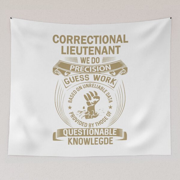 Item preview, Correctional Lieutenant designed and sold by MiraclePitts.