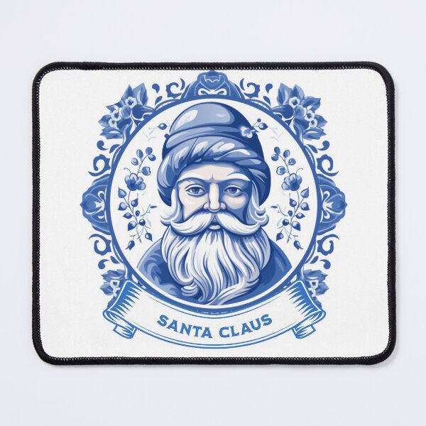 Item preview, Santa Claus story - Delft blue – Netherlands art- Dutch heritage – Dutch culture - Dutch Windmills designed and sold by JansenGS.