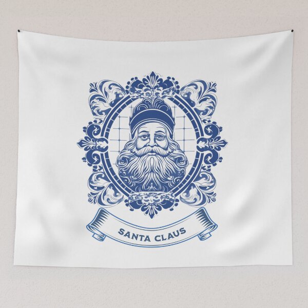 Item preview, Santa Claus story - Delft blue - Dutch citizen - Dutch heritage - Dutch culture - Dutch Windmills designed and sold by JansenGS.