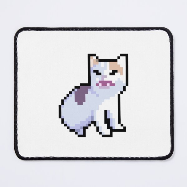 Item preview, meme cat pixel art designed and sold by BashPIXIE.