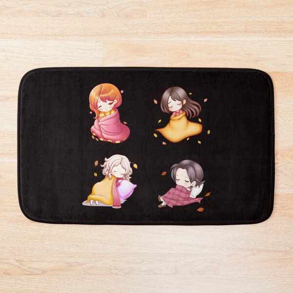Item preview, Cute Sleepy Autumn Girl Sticker Pack designed and sold by Pattern-Way.