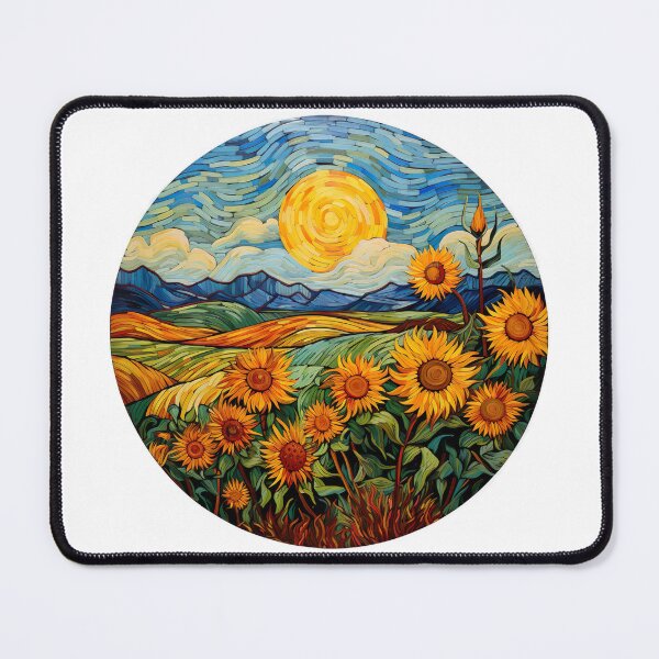 Item preview, Sunflower field designed and sold by WBCreativeWS.