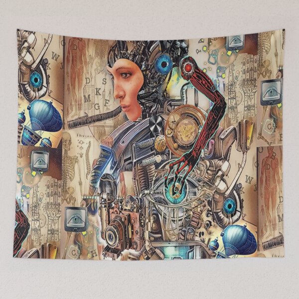 Item preview, She-Bot Sees All designed and sold by NolaJere.