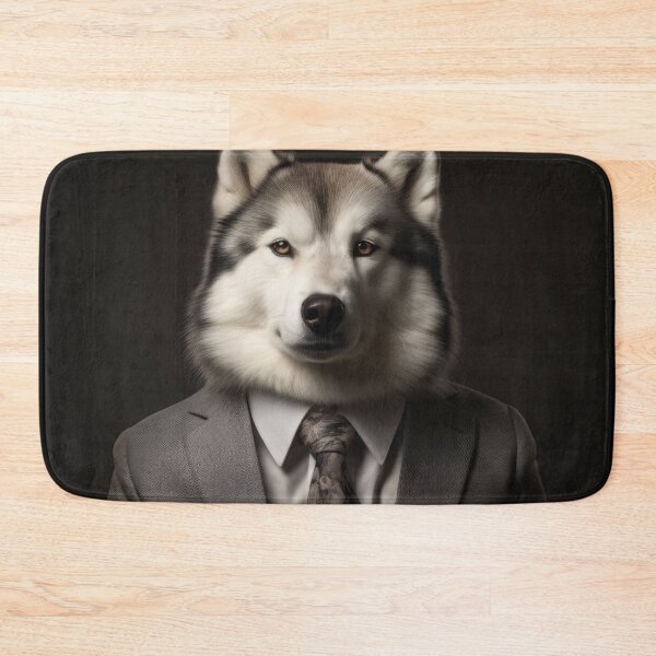 Item preview, Siberian Huskie Dog in Suit designed and sold by Merchgard.