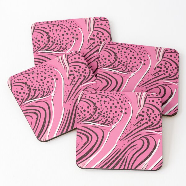 Item preview, Pink, African Ankara Pattern designed and sold by SideSignal.