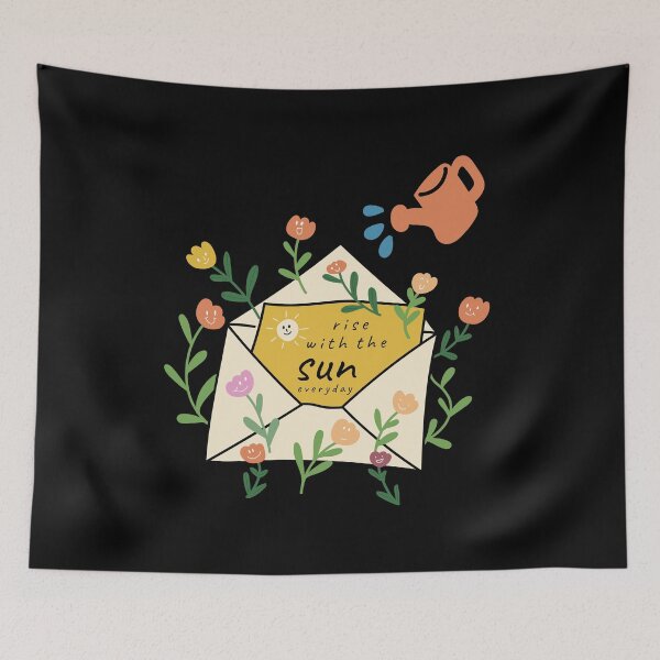 Item preview, Mental Health : Rise with the sun everyday Quote designed and sold by kittties.