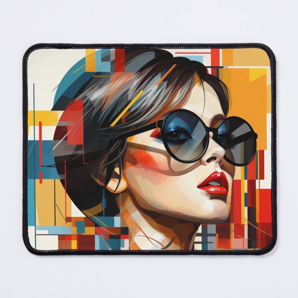 Item preview, A stylish woman in sunglasses. designed and sold by UILOVE.