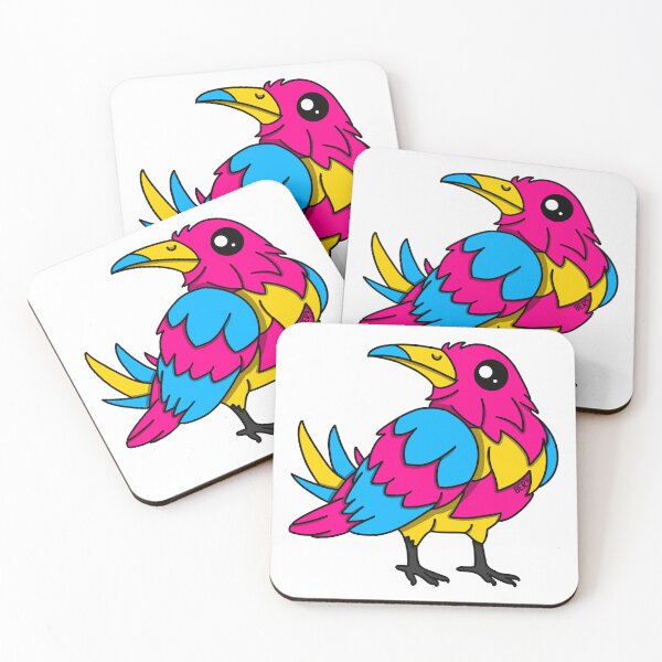 Item preview, DBD Pansexual Pride Rainbow Crow designed and sold by SentABear.