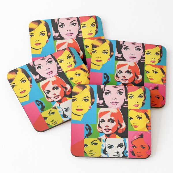 Item preview, Pop Kaleidoscope: Faces of the 60s designed and sold by opulantorbit.
