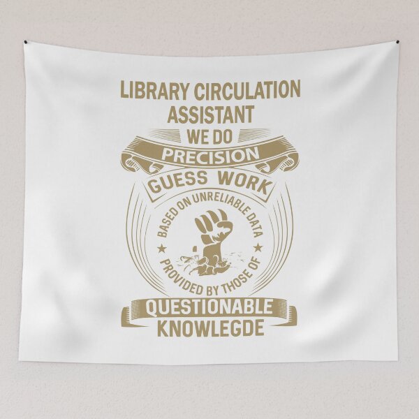 Item preview, Library Circulation Assistant designed and sold by MiraclePitts.