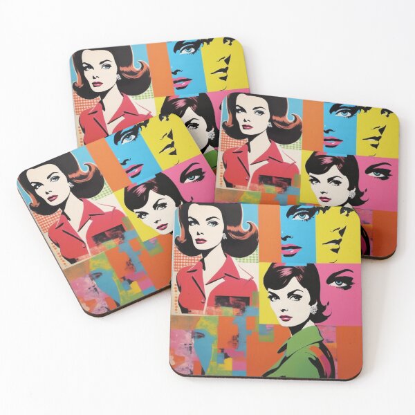 Item preview, Faces of Fusion: 60s Pop Art Panache designed and sold by opulantorbit.