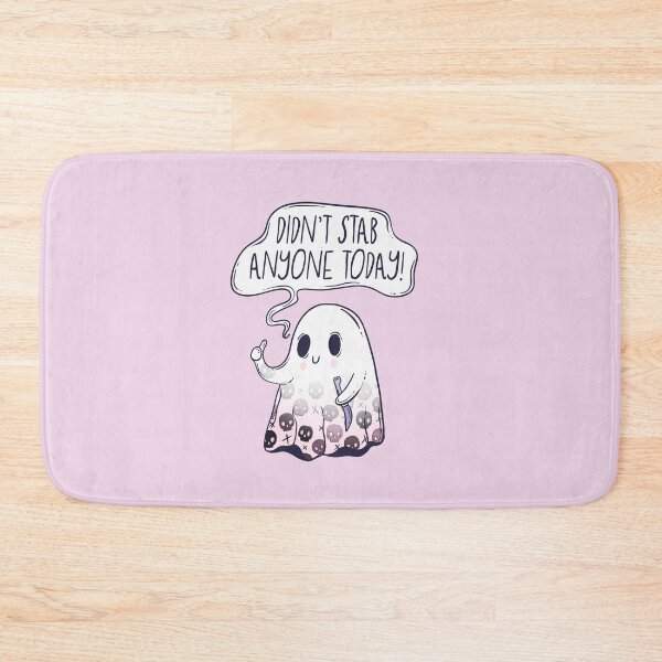 Item preview, Cute Ghost - Didn’t Stab Anyone Today  designed and sold by Jess.a.creates.