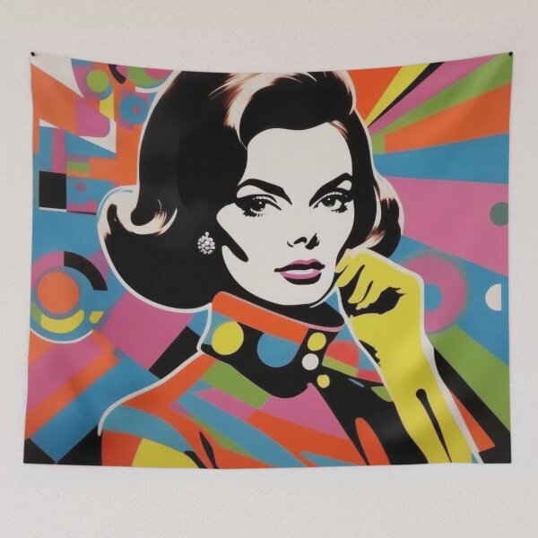 Item preview, Chromatic Whimsy: Pop Art Symphony designed and sold by opulantorbit.
