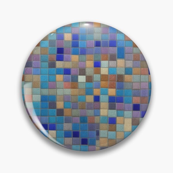 Item preview, Diseño de mosaico azul. designed and sold by fc2c.