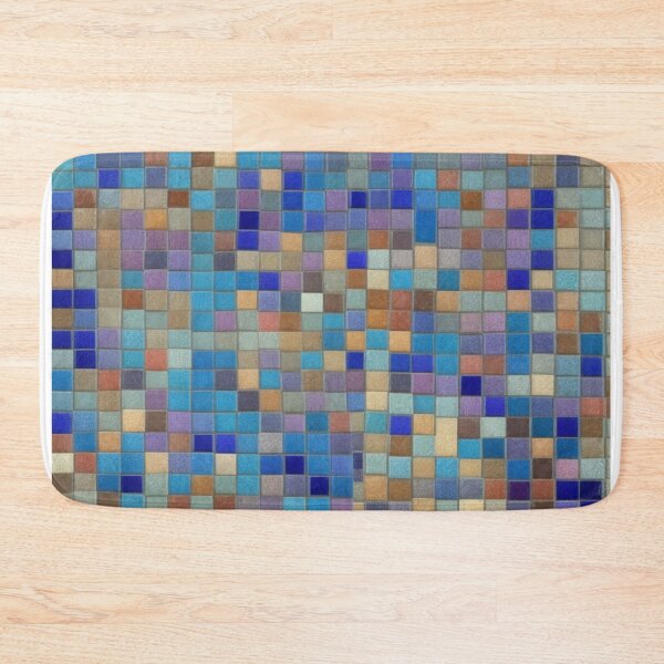 Item preview, Blue mosaic design designed and sold by fc2c.