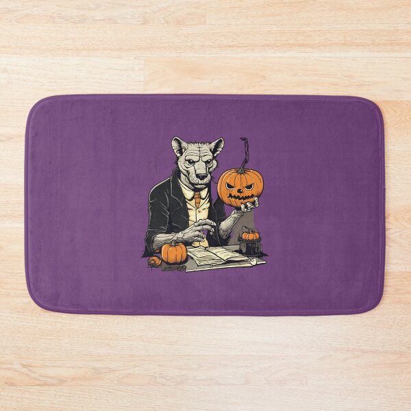 Item preview, Thylacine halloween in lab with pumpkin designed and sold by MK1FashionHub.