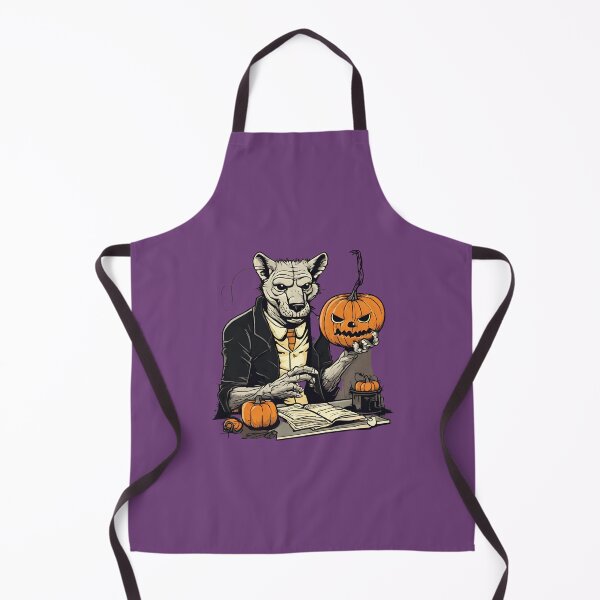 Item preview, Thylacine halloween in lab with pumpkin designed and sold by MK1FashionHub.