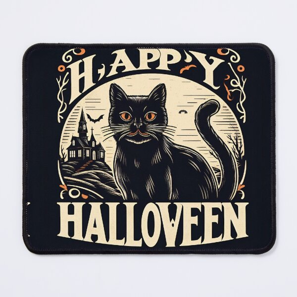 Item preview, Halloween balck catT-Shirt  designed and sold by Ivyx77.